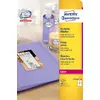 Etiķetes Avery Glossy Colour Laser Labels Photo 2