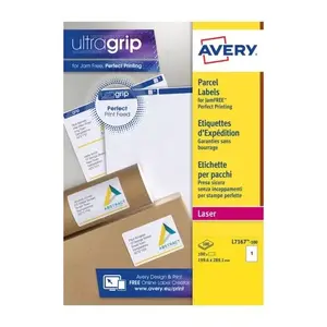Pašlīmējoša etiķete Taisnstūris AVERY L7167-100