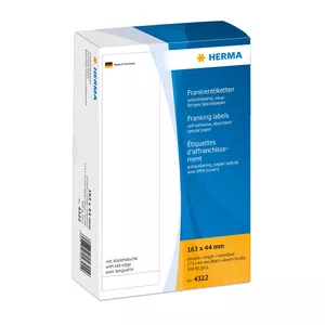 Франкировочные этикетки HERMA 163x44 мм 500 шт