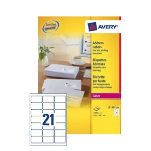 Самоклеящаяся этикетка Avery L7160-250