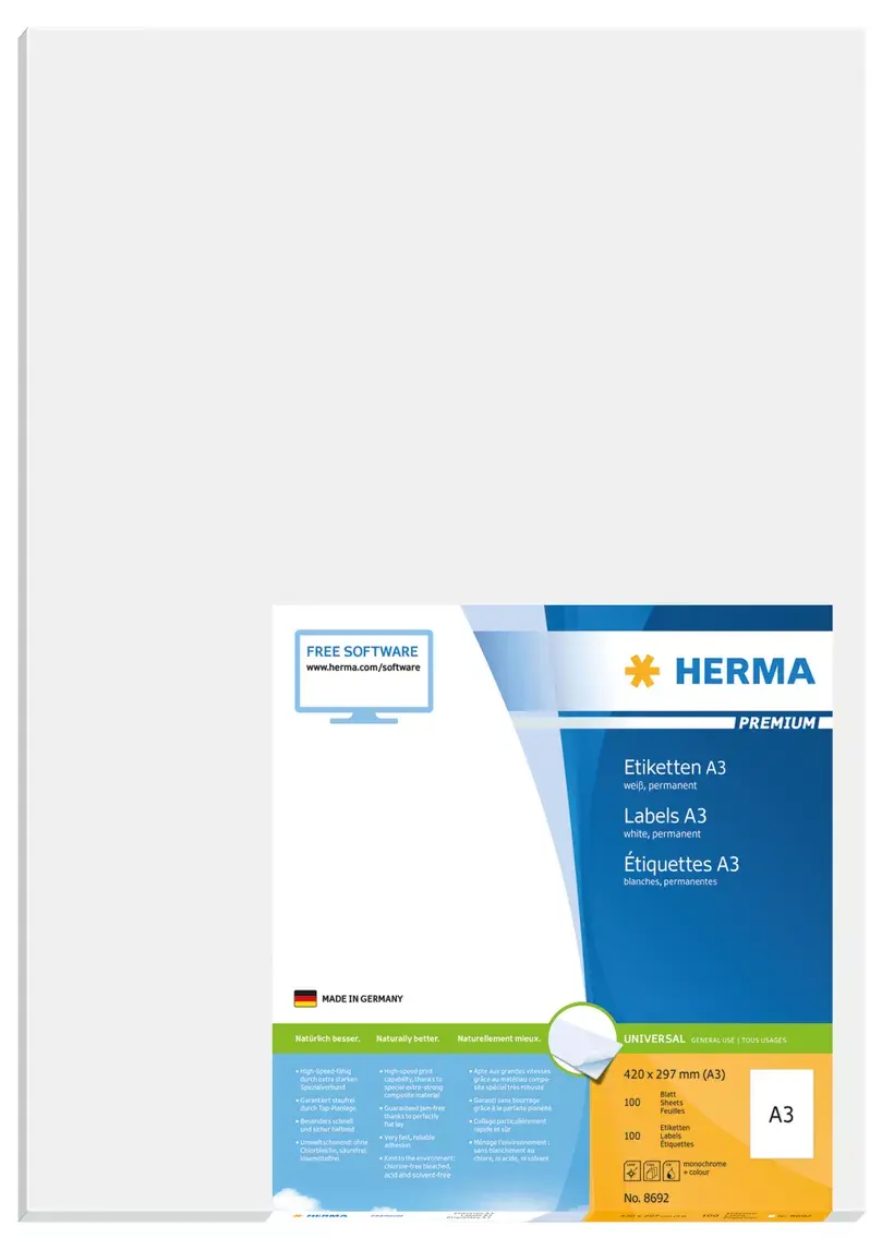 A3 etiķetes Premium HERMA 8692 Photo 5