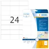 Etiķetes caurspīdīgas matētas A4 HERMA 70x37 mm Photo 2
