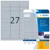 Pašlīmējošā printera etiķete HERMA A4 63.5x29.6 mm sudraba plēve spīdīga Photo 2