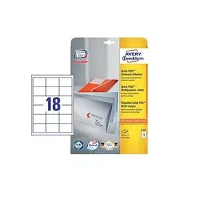 Self-adhesive label Avery 6171