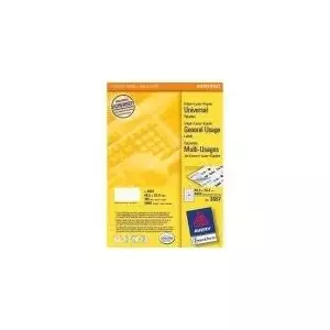 Printera etiķete Avery 3657