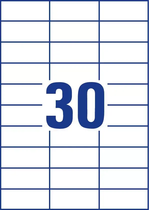 Pašlīmējoša etiķete Avery 3489 Photo 3