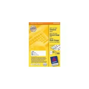Самоклеящиеся этикетки Avery Universal 105x37mm