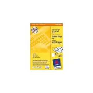 Самоклеящиеся этикетки Avery Universal 105x70mm 3426