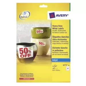 Самоклеящаяся этикетка Avery J4773-10