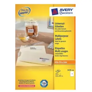 Самоклеящиеся этикетки Avery 3478-200