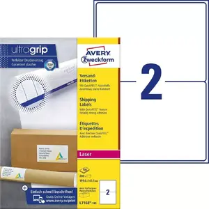 Self-adhesive label Avery L7168-100