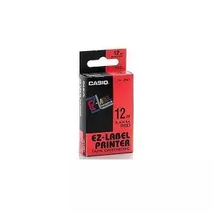 Label Printer Casio XR-12RD1 Black Red