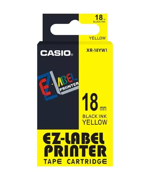 Лента для маркировки Casio XR-18YW1 Photo 2