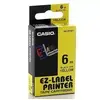 Etiķešu lente CASIO XR-6YW1 — 6 mm x 8 m Photo 2