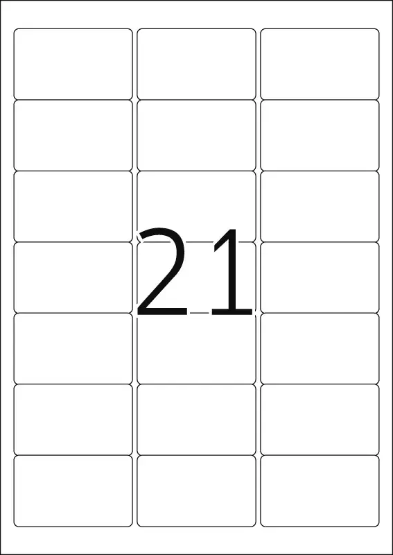 Address labels HERMA Premium A4 63.5x38.1 mm Photo 7