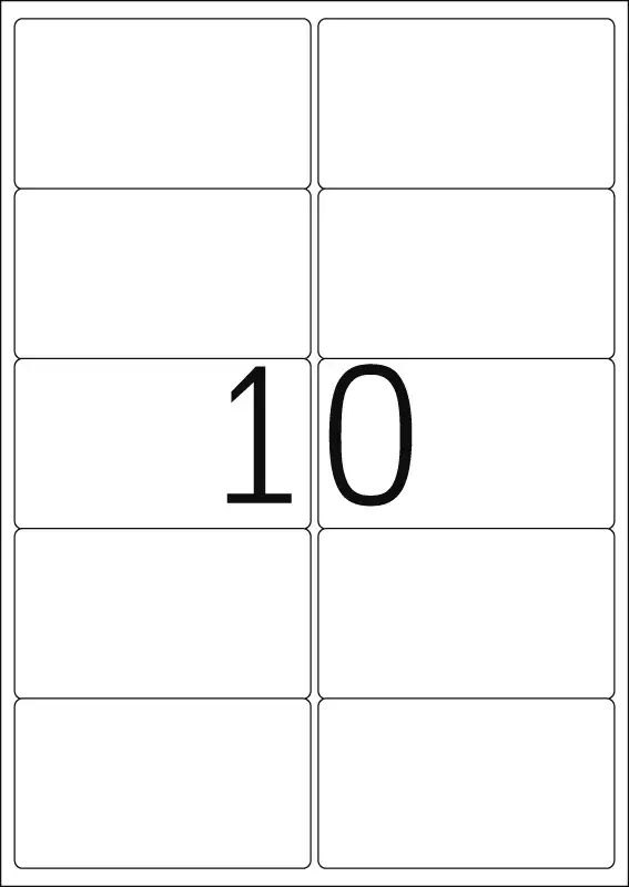 Address labels Premium HERMA A4 99.1x57 mm Photo 7
