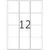 Pašlīmējošās printera etiķetes HERMA Premium A4 63.5x72 mm Photo 7