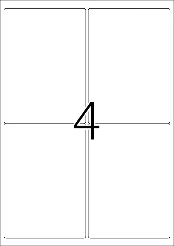 Adrešu etiķetes Premium HERMA A4 99.1x139 mm Photo 7