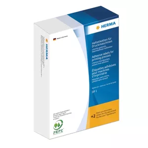 Labels for printing presses HERMA DP1 25x40 mm white paper matt