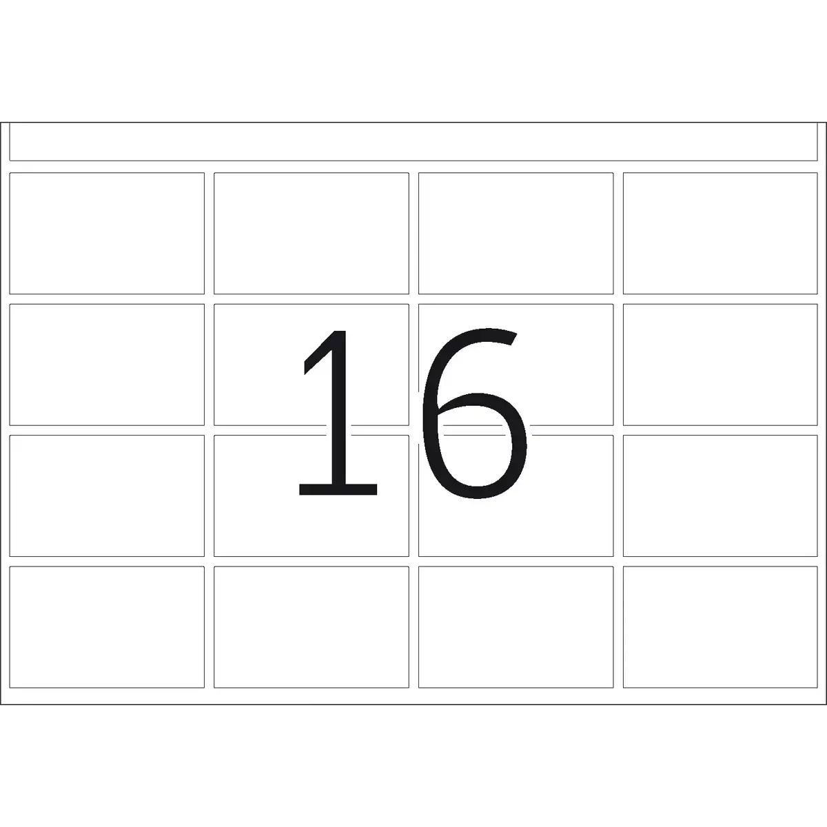 Этикетки для печатных машин HERMA DP1 25x40 мм Photo 2