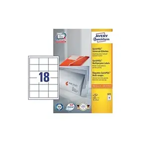 Самоклеящаяся этикетка Avery 3671