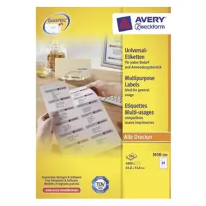 Самоклеящаяся этикетка Avery 3658-200
