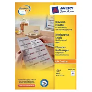 Самоклеящаяся этикетка Avery 3657-200
