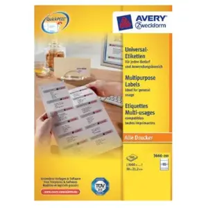 Самоклеящаяся этикетка Avery 3666-200