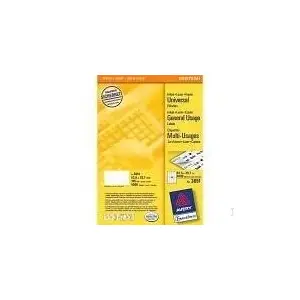 Самоклеящиеся этикетки Avery Universal 52.5x29.7mm 8000 шт