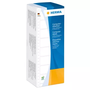 Self-adhesive printer label HERMA Computer labels continous 101.6x35.7 mm
