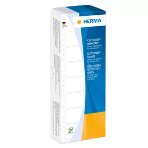 Self-adhesive printer label HERMA Computer labels continous 101.6x48.4 mm 1 row