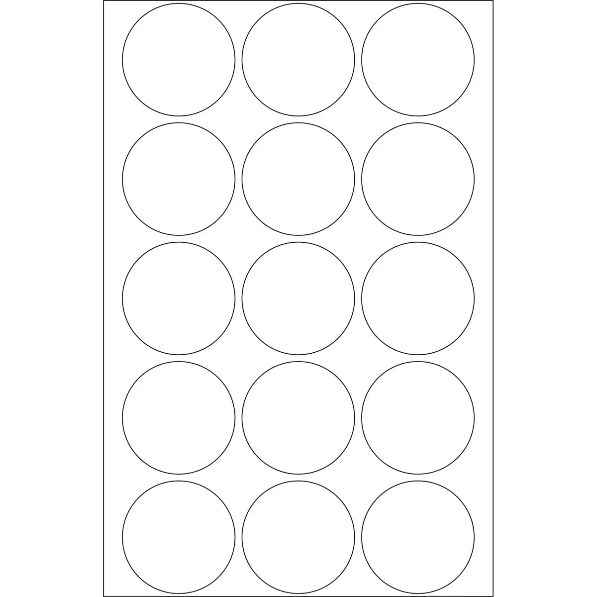 Seal labels HERMA Ø 32 mm round Photo 2