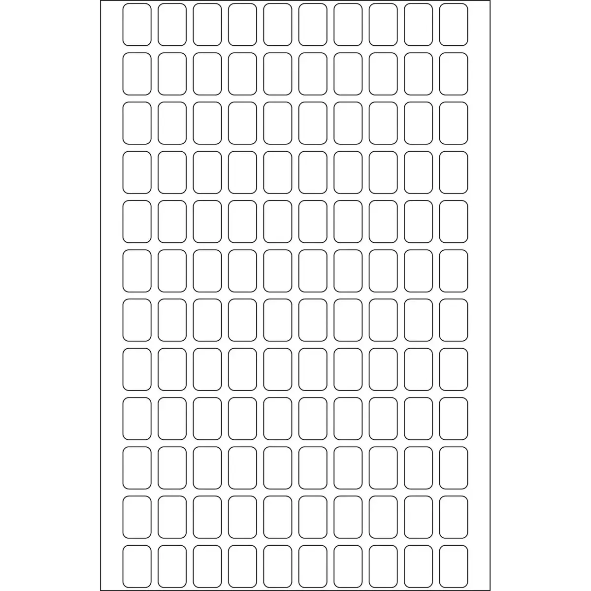 Многофункциональные этикетки HERMA 8x12 мм Photo 2