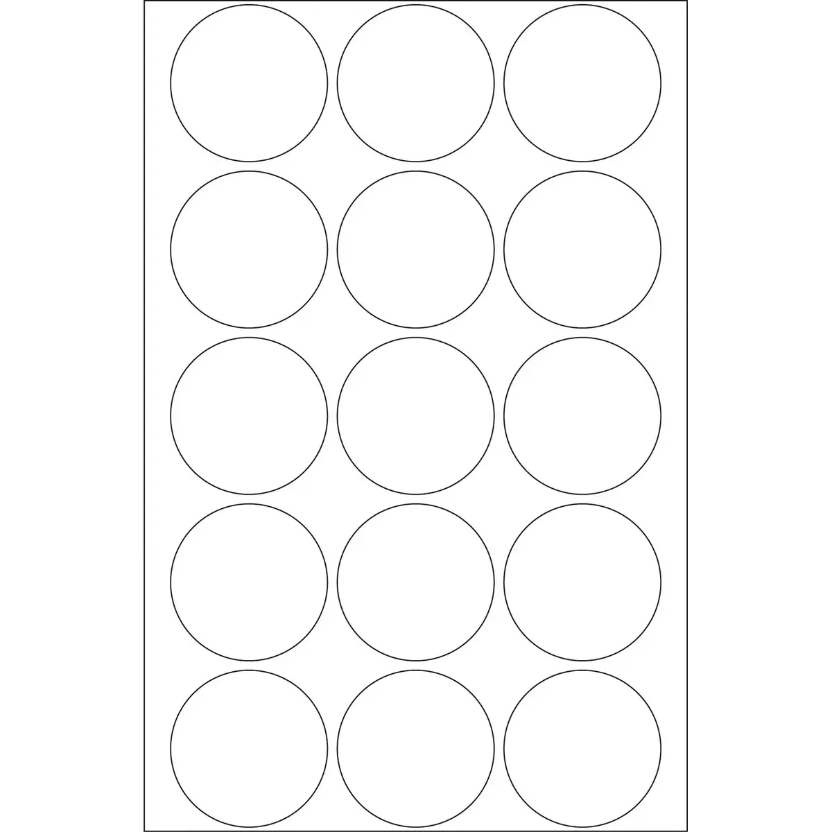 Multi-purpose labels HERMA 480 pcs Ø 32 mm Photo 2