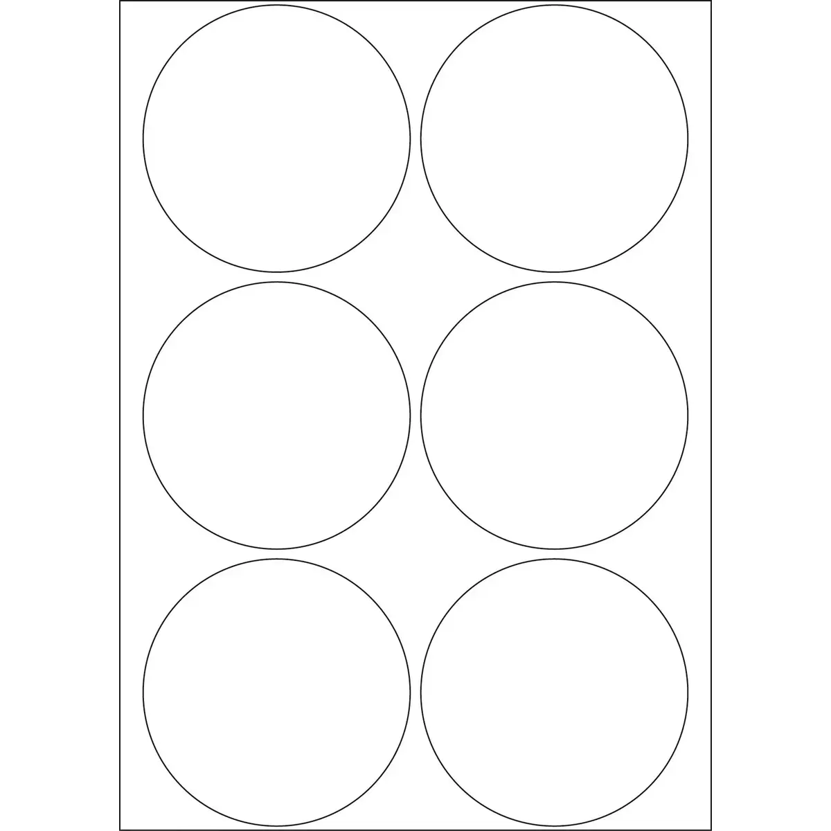 Multi-purpose labels HERMA 192 pcs Ø 50 mm Photo 2
