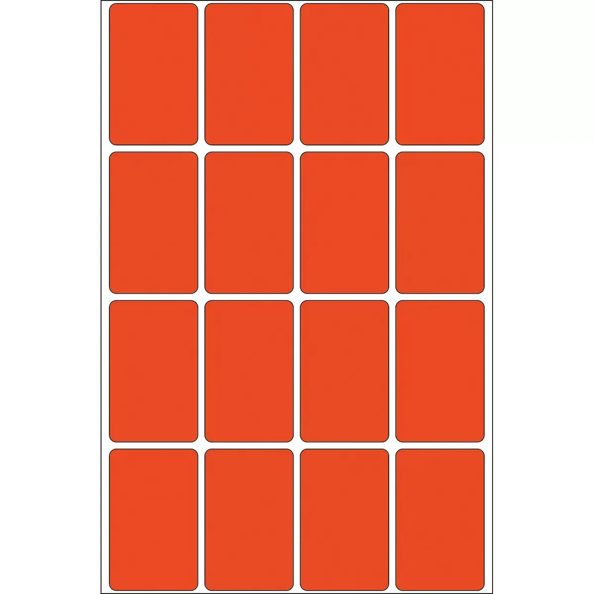 Multi-purpose labels HERMA 512 pcs 25x40 mm Photo 2