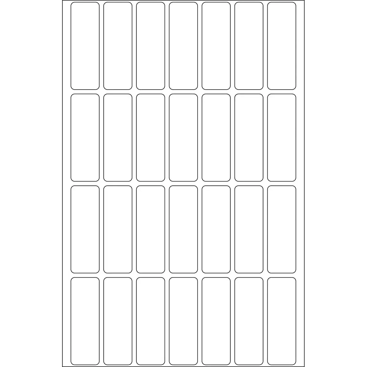 Multi-purpose labels HERMA 13x40 mm Photo 2