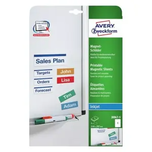 Self-adhesive label Rectangle Avery J8867-5