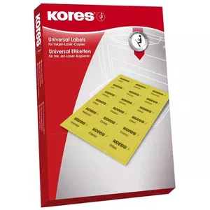 Neuzlīmējošā etiķete Kores L210148GE 200 gab.