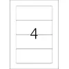 File labels HERMA A4 157x61 mm for A5 files Photo 7