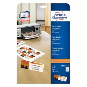 Neuzlīmējama printera etiķete Avery C32253-25