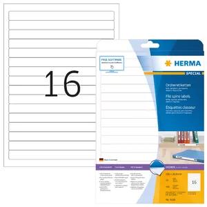 Self-adhesive printer labels HERMA 5118