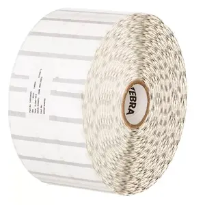 Die-cut label Zebra 8000D Jewelry White Self-adhesive