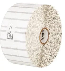 Zebra 8000D Jewelry Label White Self-Adhesive Die-Cut Printer Label with Flaps 3510 Labels