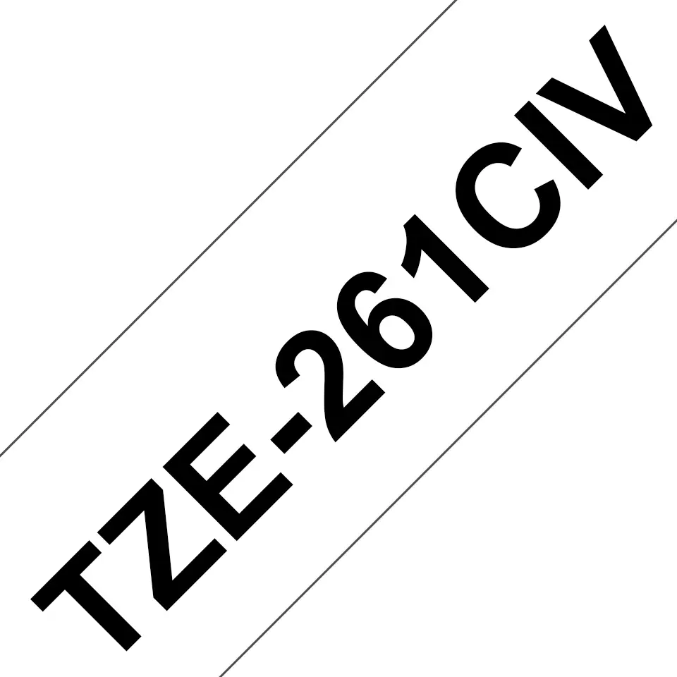 Marķēšanas lente Brother TZE-261CIV TZ 36