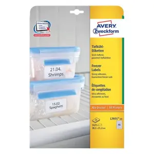 Самоклеящаяся этикетка Avery L7971-25 Овальная