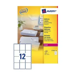 Самоклеящаяся этикетка Avery L7164-100