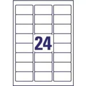 Self-adhesive labels Avery J8159-100 — White, Inkjet, Permanent adhesive, pack