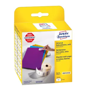 Самоклеящиеся этикетки Прямоугольные Avery AS0722550