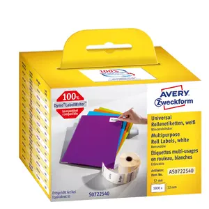 Self-adhesive label Rectangle Avery AS0722540